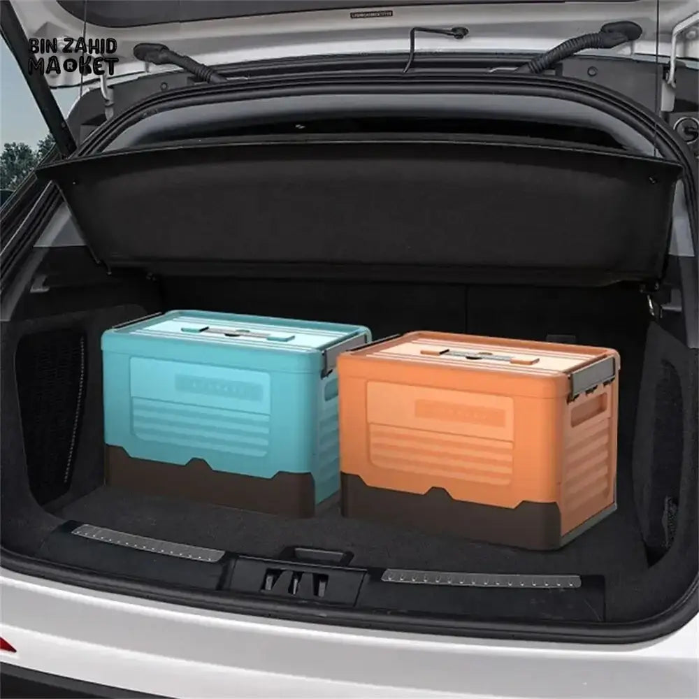 STACKABLE FOLDABLE STORAGE BOX