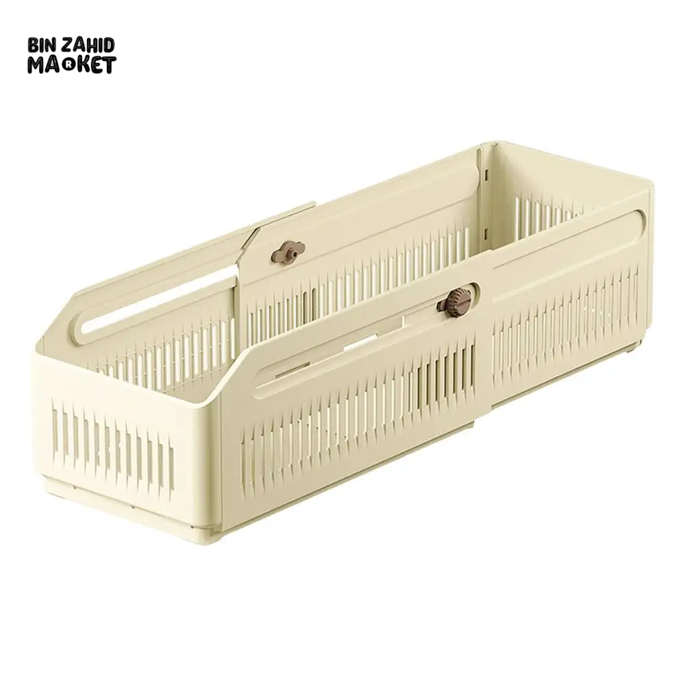 STACKABLE PULL-OUT ORGANIZER SNACK STORAGE FOR PANTRY KITCHEN BEDROOM