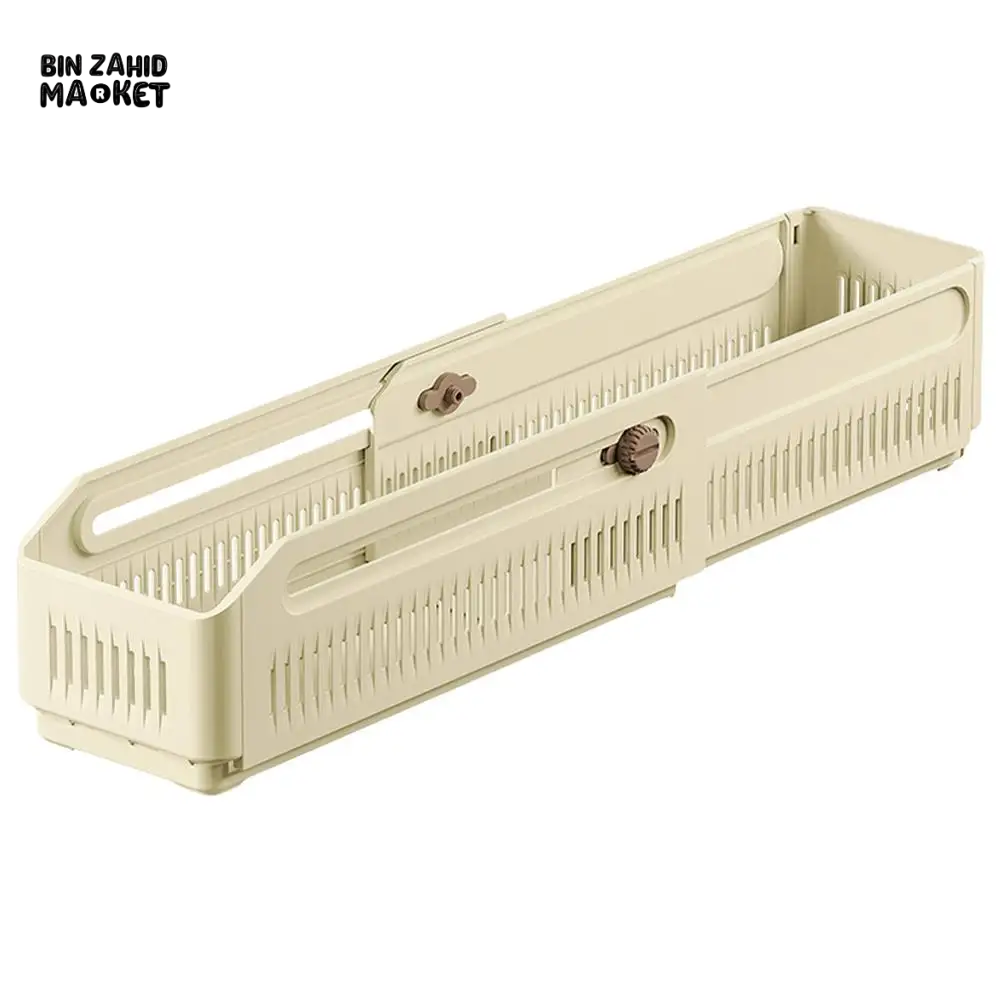 STACKABLE PULL-OUT ORGANIZER SNACK STORAGE FOR PANTRY KITCHEN BEDROOM