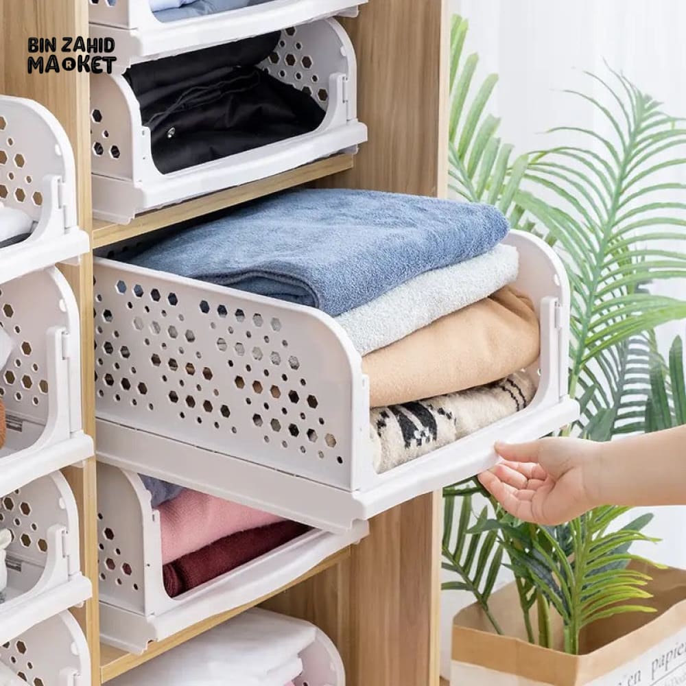 STACKING WARDROBE STORAGE RACK