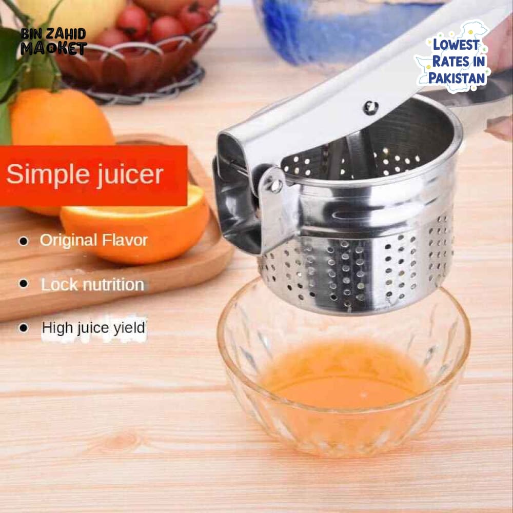STAINLESS STEEL MANUAL CITRUS JUICER