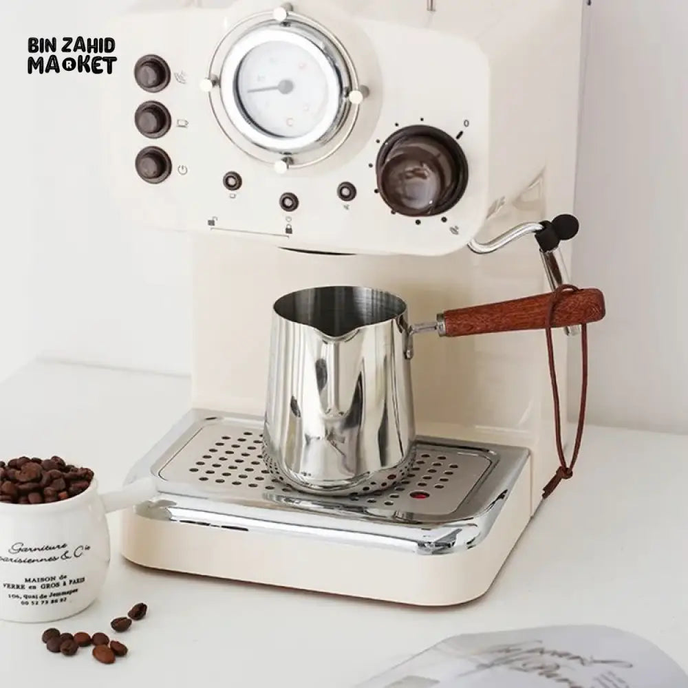 STAINLESS STEEL MILK SAUCEPAN 304 – ANTI-OVERFLOW EDGE INTERNAL SCALE