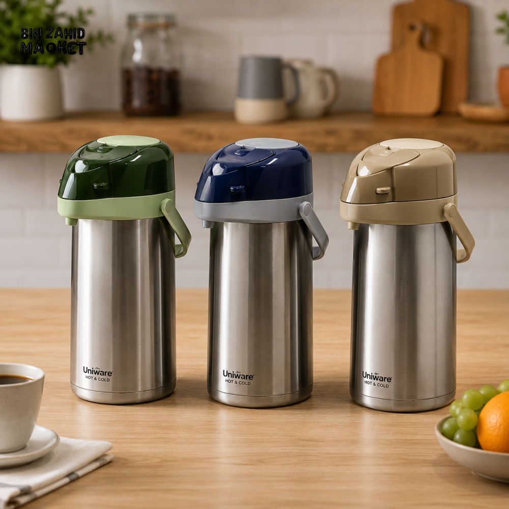 STAINLESS STEEL VACUUM INSULATED AIRPOT DISPENSER