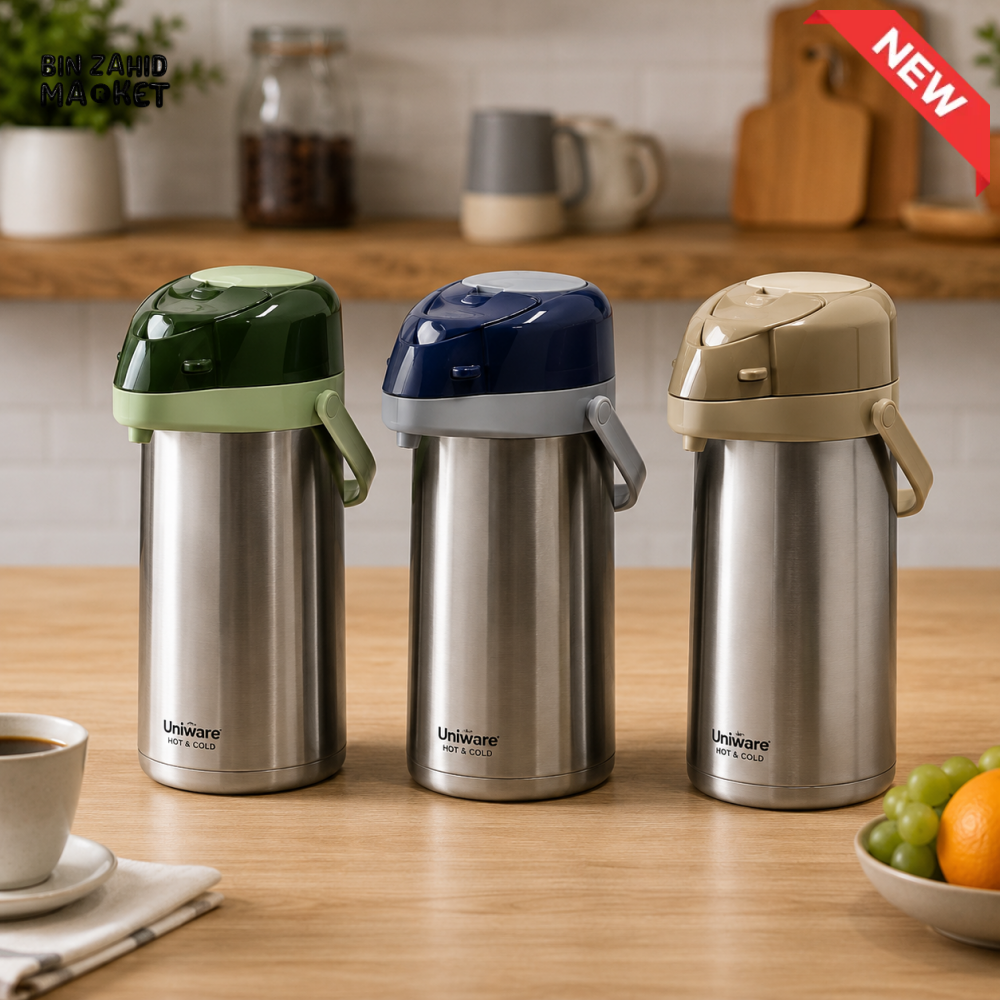 STAINLESS STEEL VACUUM INSULATED AIRPOT DISPENSER