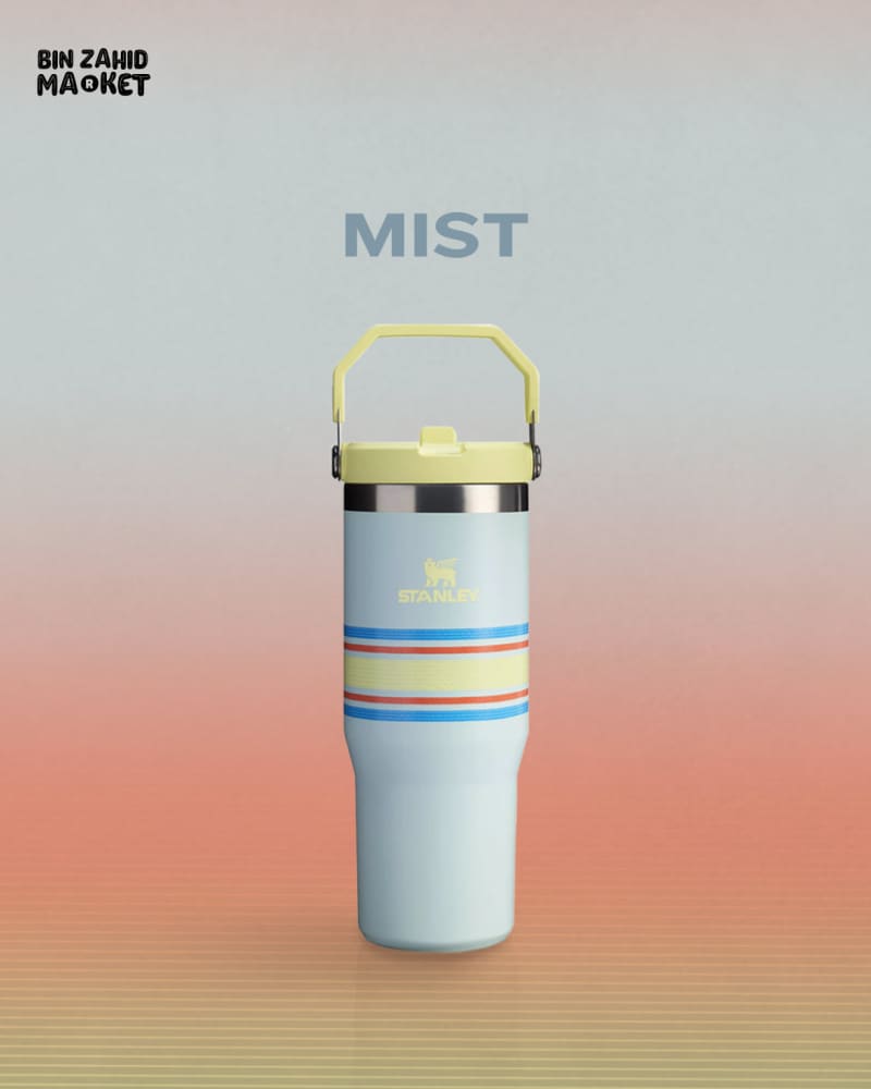 STANLEY ICEFLOW™ 30 OZ FLIP STRAW TUMBLER - MIST MESH