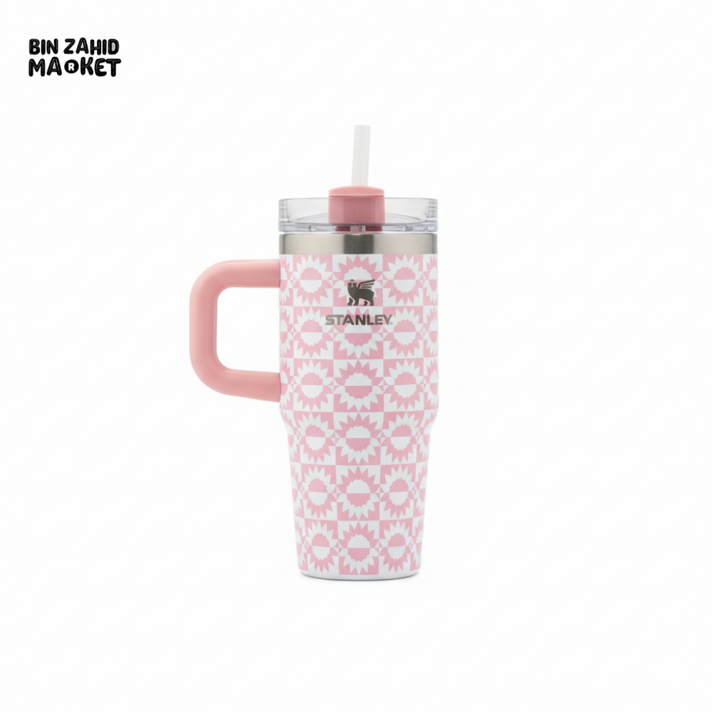 STANLEY OASIS QUENCHER H2.0 FLOWSTATE TUMBLER 14OZ - PINK