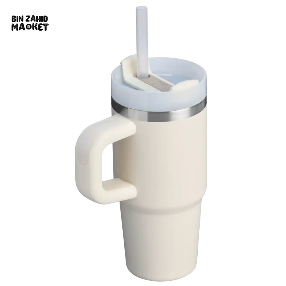 STANLEY QUENCHER H2.0 FLOWSTATE TUMBLER 14OZ - CREAM