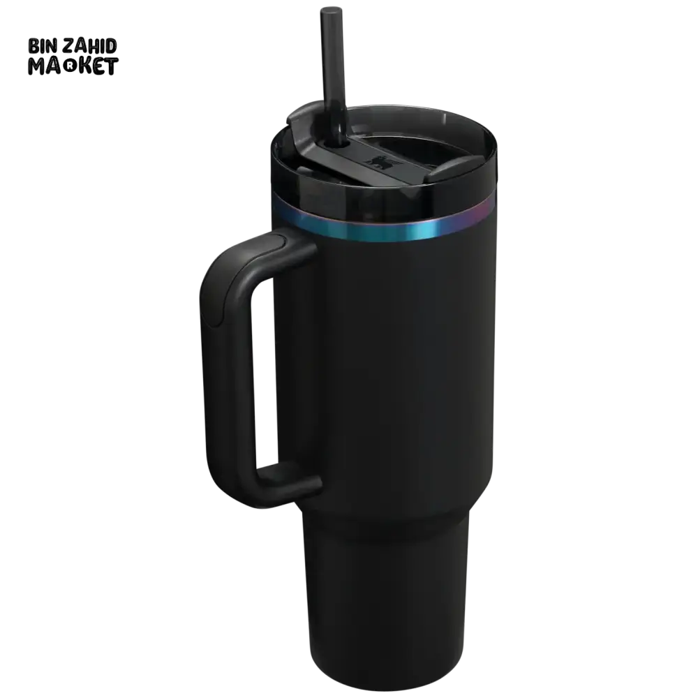STANLEY QUENCHER H2.0 FLOWSTATE TUMBLER 40OZ - BLACK CHROMA