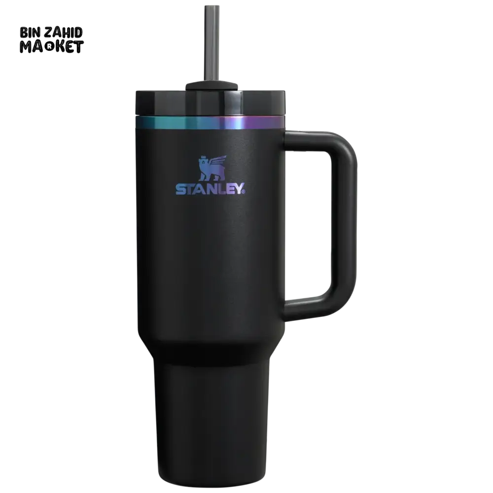 STANLEY QUENCHER H2.0 FLOWSTATE TUMBLER 40OZ - BLACK CHROMA