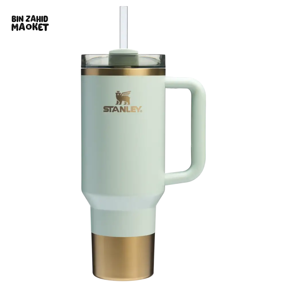STANLEY QUENCHER H2.0 FLOWSTATE TUMBLER 40OZ - GILDED CELADON
