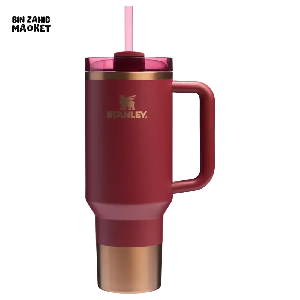 STANLEY QUENCHER H2.0 FLOWSTATE TUMBLER 40OZ - GILDED POMEGRANATE