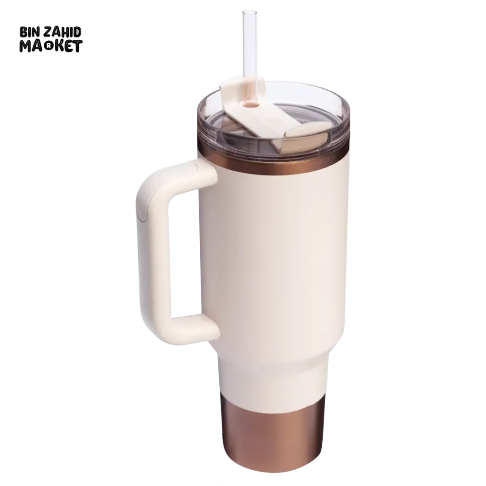 STANLEY QUENCHER H2.0 FLOWSTATE TUMBLER 40OZ - GLIDED SUGAR