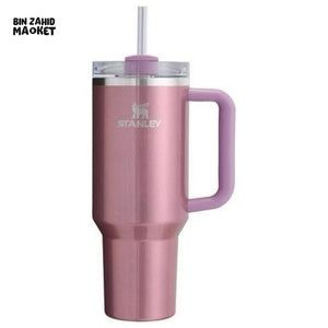 STANLEY QUENCHER H2.0 FLOWSTATE TUMBLER 40OZ - PINK SHIMMER