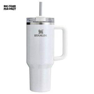 STANLEY QUENCHER H2.0 FLOWSTATE TUMBLER 40OZ - WHITE SHIMMER