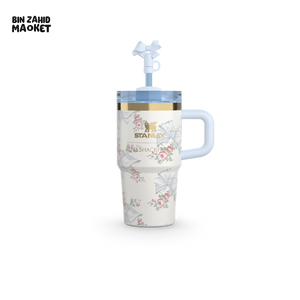 STANLEY X LOVE SHACK FANCY TUMBLER QUENCHER 20OZ - BEAUX BLUE