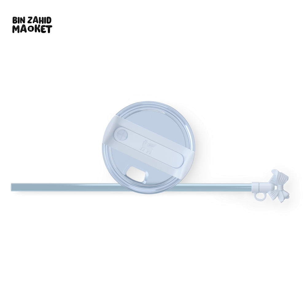 STANLEY X LOVE SHACK FANCY TUMBLER QUENCHER 40OZ - BEAUX BLUE