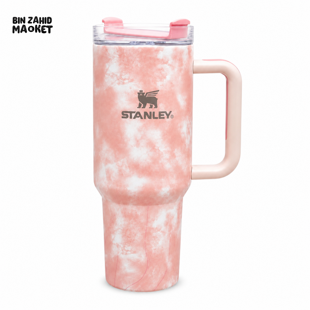 STANLEY X TIE-DYE HIBISCUS QUENCHER H2.0 FLOWSTATE TUMBLER 40OZ