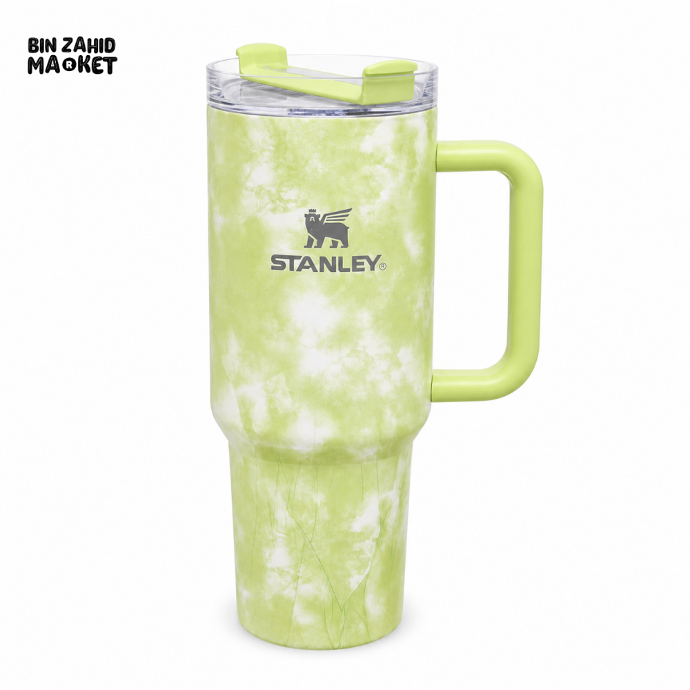 STANLEY X TIE-DYE IRELAND GREEN QUENCHER H2.0 FLOWSTATE TUMBLER 40OZ