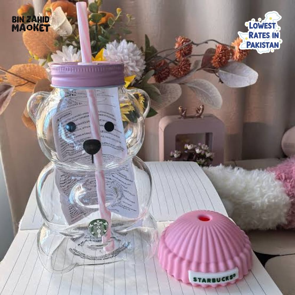 STARBUCKS BEARISTA® COLD CUP ORIGINAL GLASS 20OZ - Pink