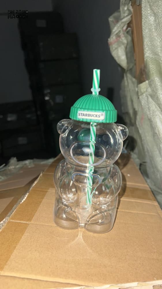 STARBUCKS BEARISTA VIRAL BEAR STRAW CUP