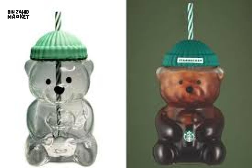 STARBUCKS BEARISTA VIRAL BEAR STRAW CUP