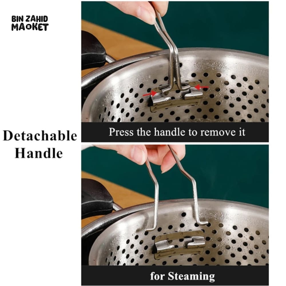 STEAMER AND FRYING BASKET