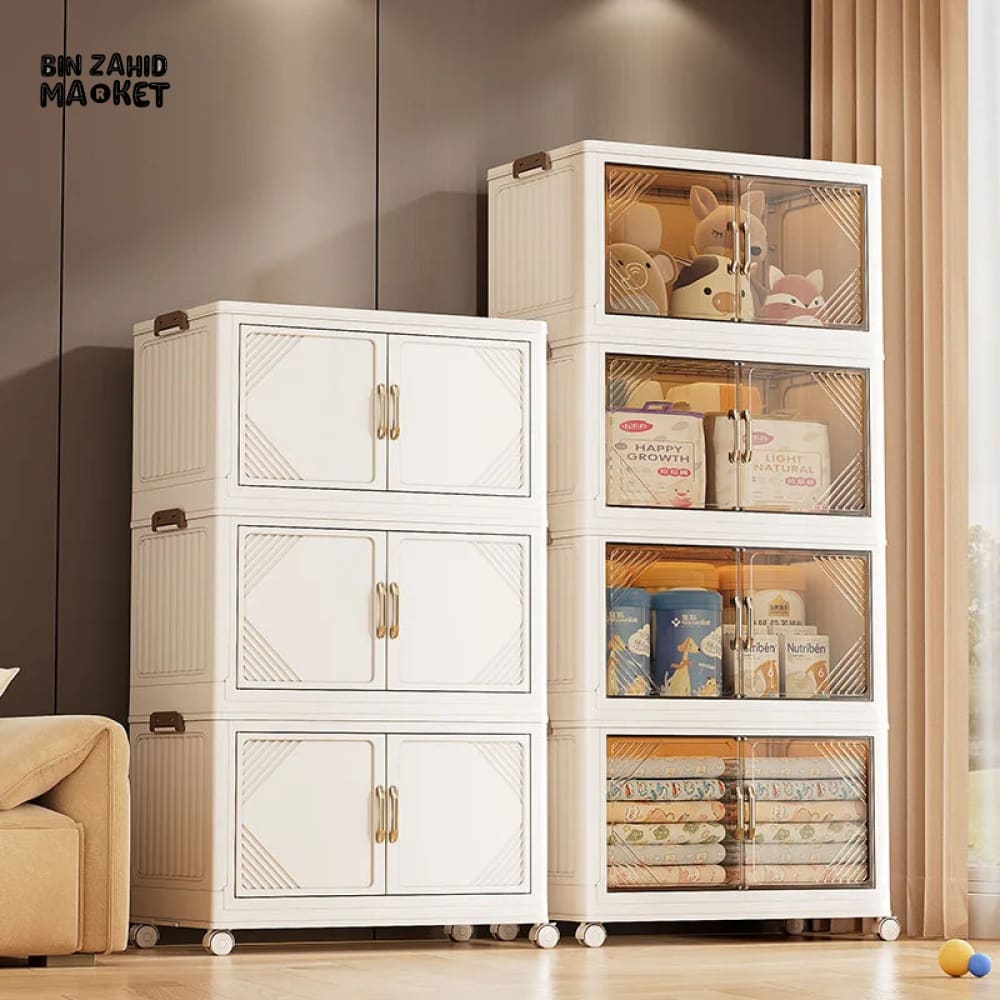 STORIUM STACKABLE STORIES MULTILAYERS WARDROBE STORAGE CABINET - SOLID