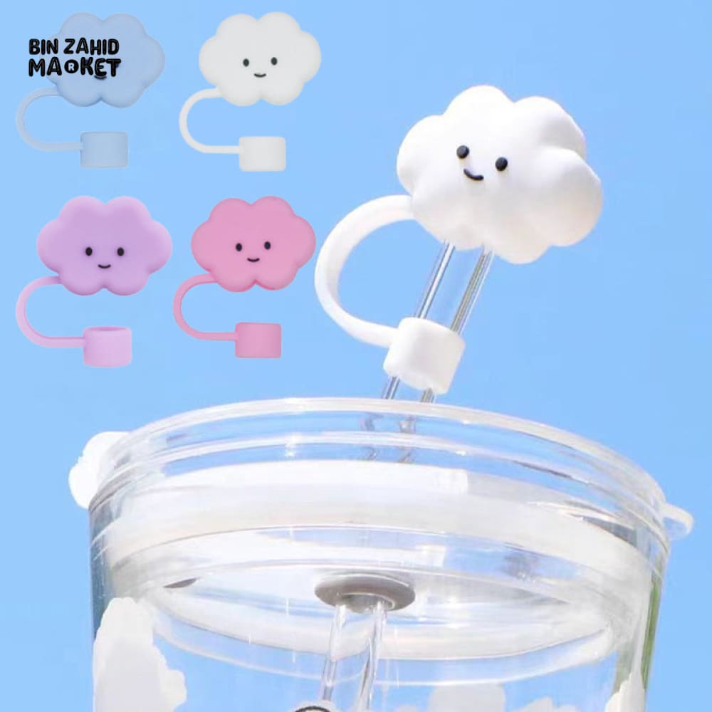 STRAW COVER FOR STANLEY - CLOUDY RESUABLE STRAW TOPPER