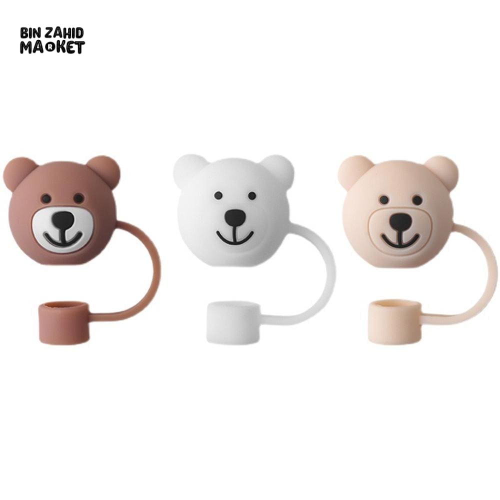 STRAW COVER FOR STANLEY - CUTE BEAR STRAW PROTECTOR COVER