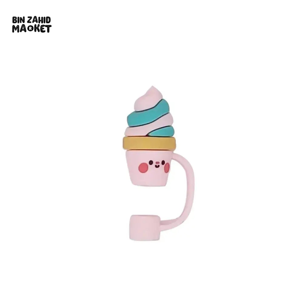 STRAW COVER FOR STANLEY - CUTE ICE CREAM CUP STRAW COVER