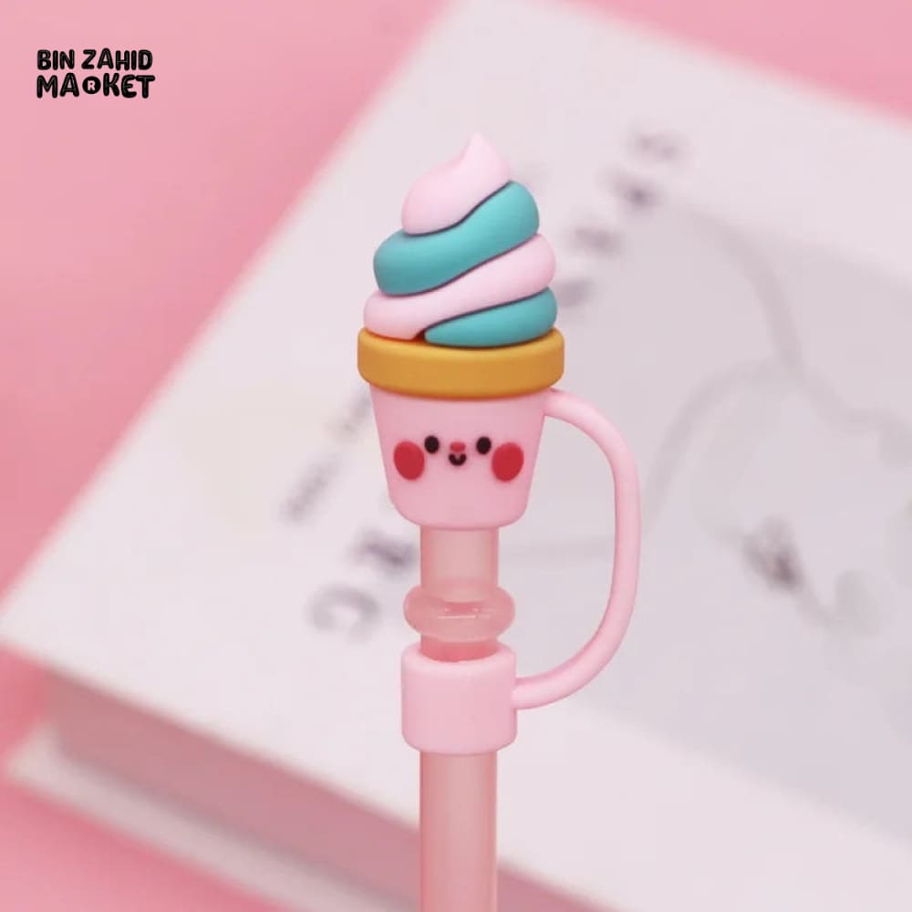 STRAW COVER FOR STANLEY - CUTE ICE CREAM CUP STRAW COVER