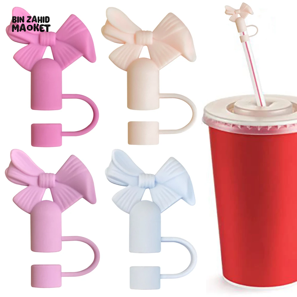 STRAW COVER FOR STANLEY - ELEGANT BOW TIE STRAW COVER CAP