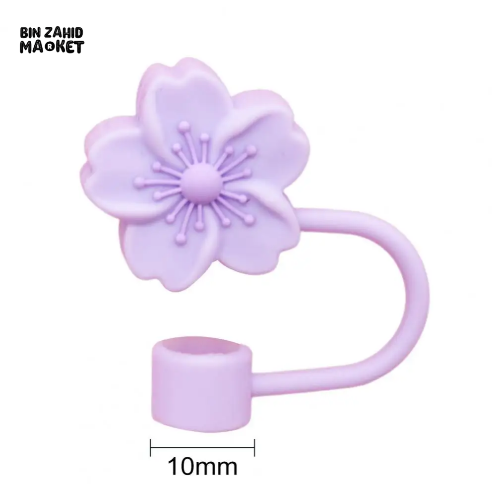 STRAW COVER FOR STANLEY - FLOWER RESUABLE STRAW TOPPER