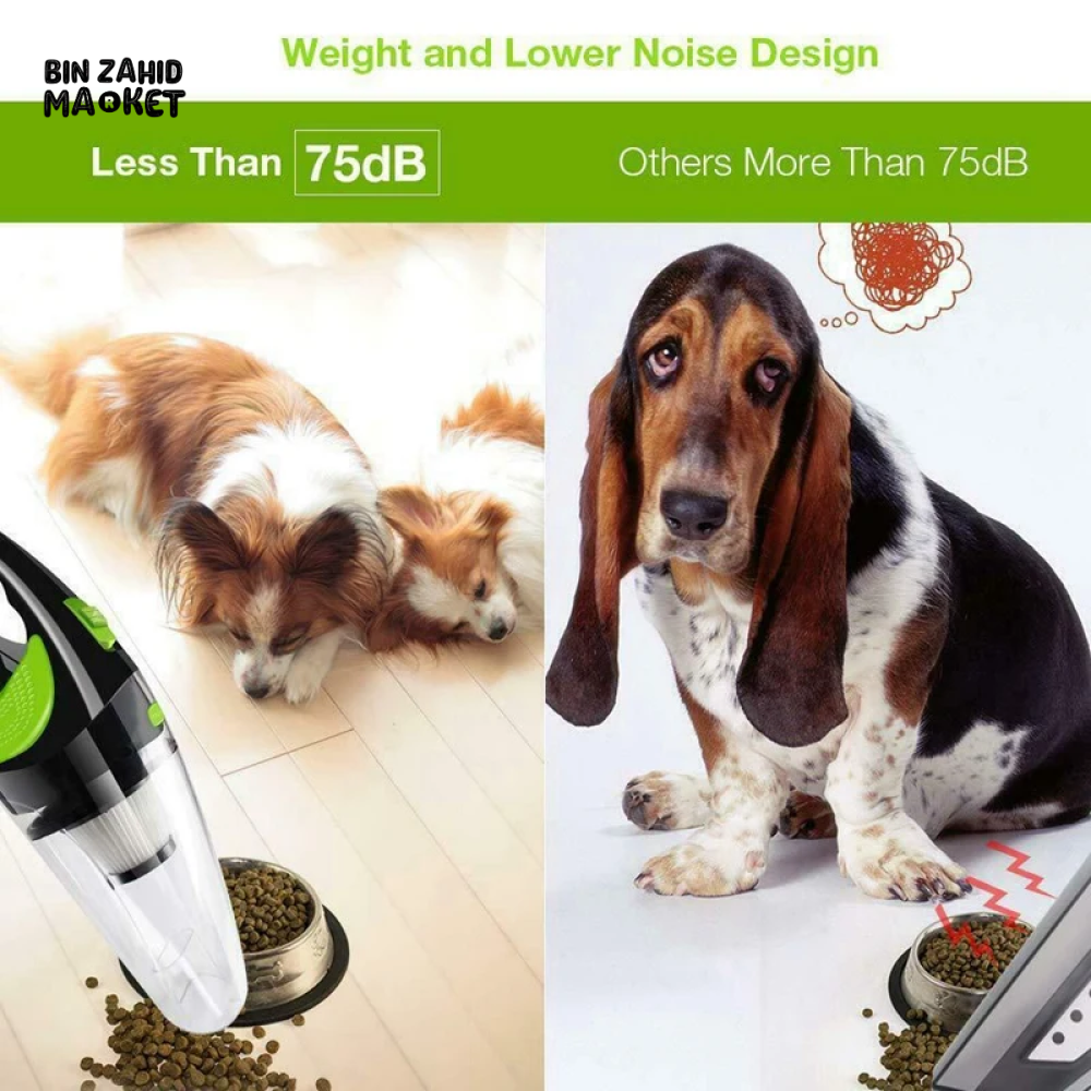 STRONG POWER CAR VACUUM CLEANER 120W PORTABLE HANDHELD MINI VACUUM