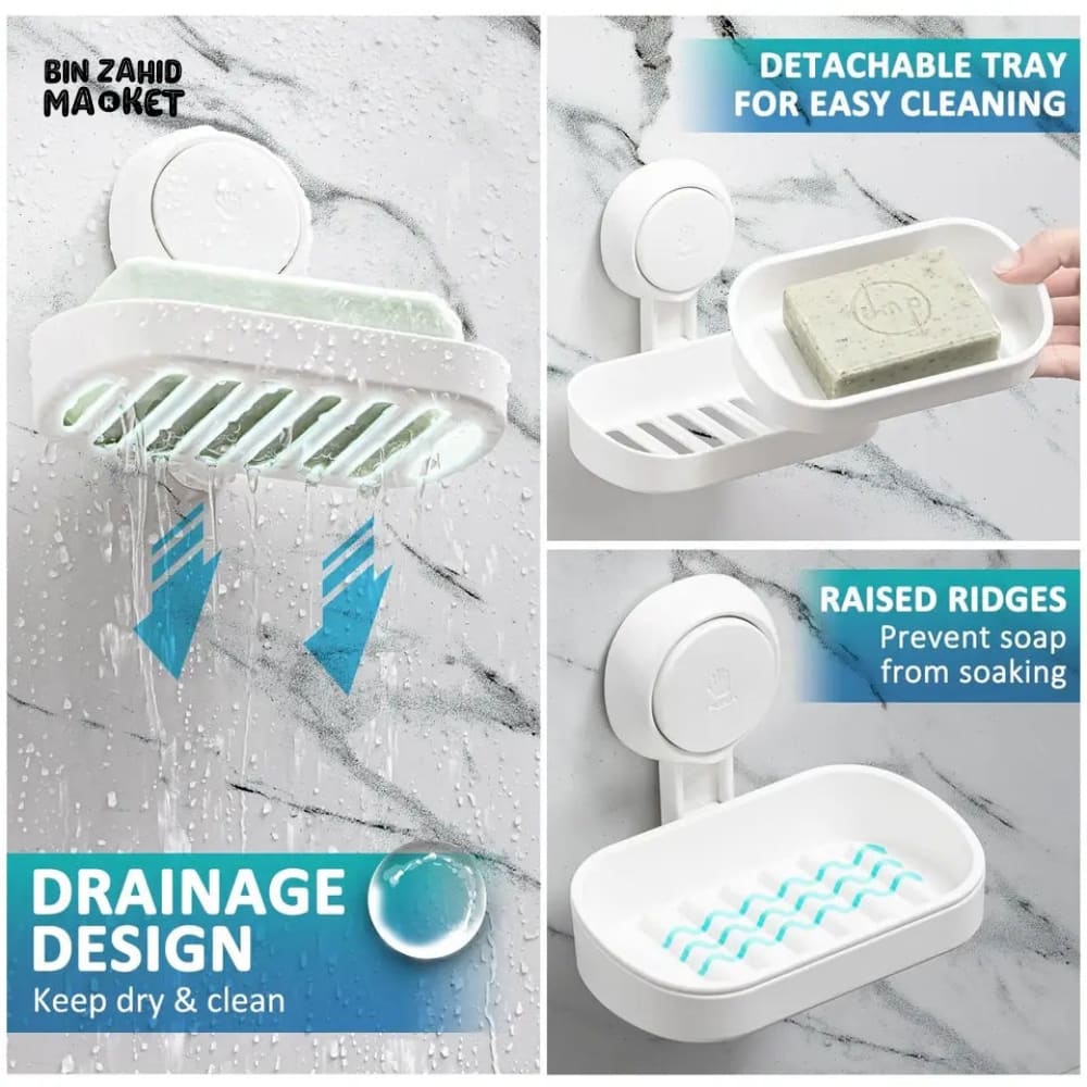 SUCTION DISH FOR SOAP