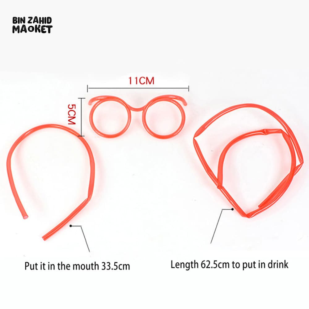 SUNGLASSES STRAWS