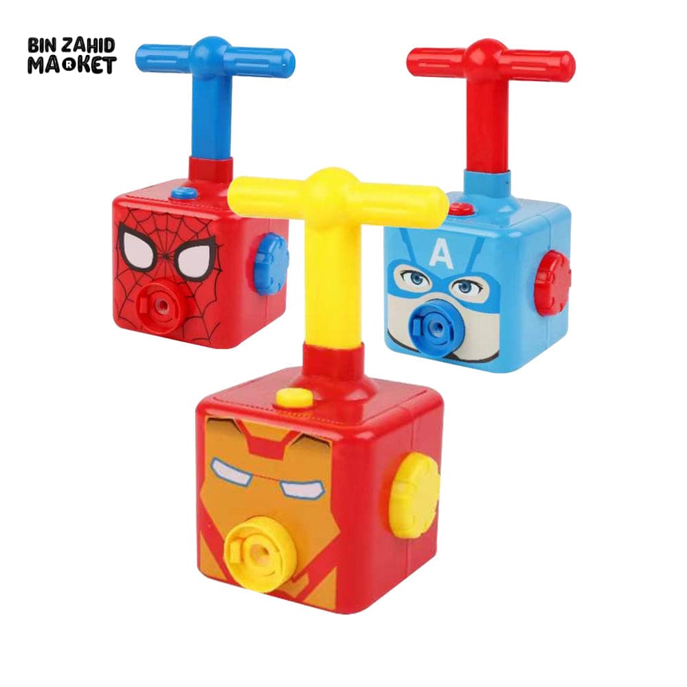 SUPER CHARACTERS AIR PRRESSURE BALLOON CAR TOY