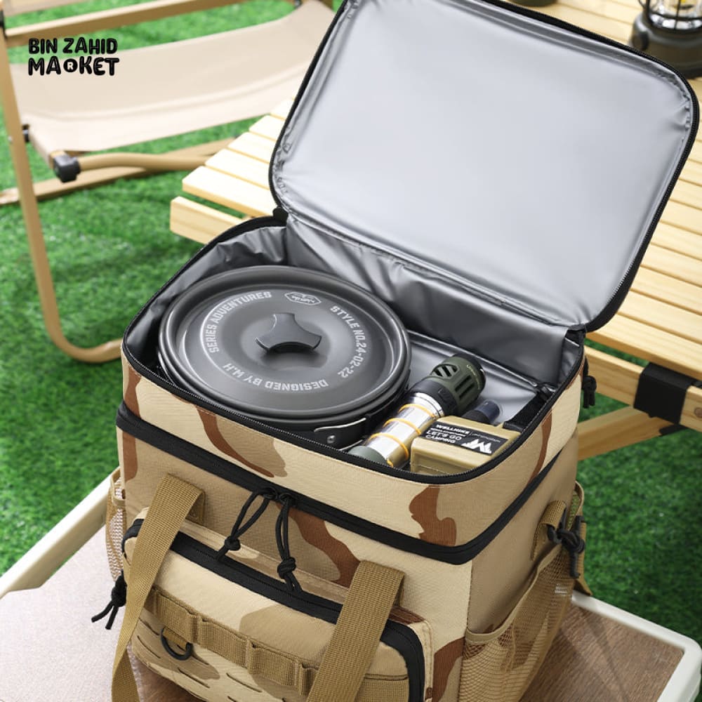 TACTICAL 2-LAYER INSULATED LUNCH BAG – LEAKPROOF COOLER FOR WORK & OUTDOOR USE
