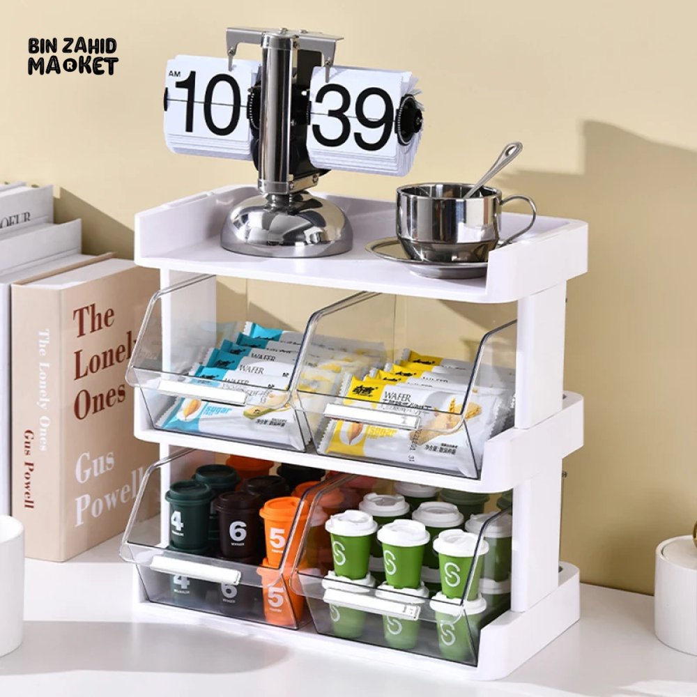 TEA BAG BOX TEA CAPSULE HOLDER COFFEE GRINDER MUG CUP STAND TEAPOT RACK