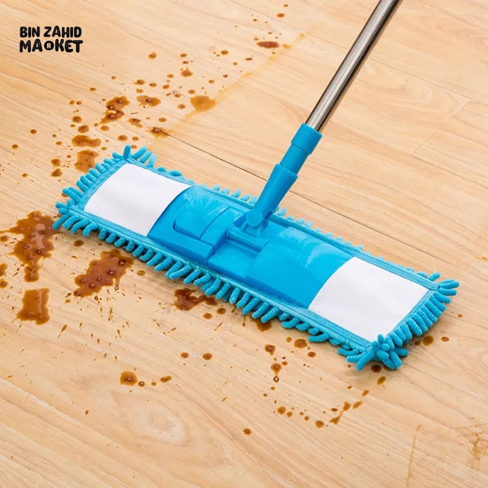 TELESCOPIC MICROFIBER CLEANING MOP