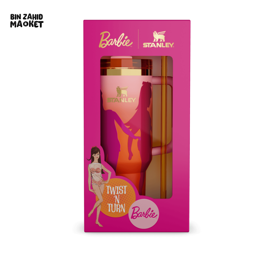 THE BARBIE™ X STANLEY - ’60S TWIST ’N TURN QUENCHER 40OZ