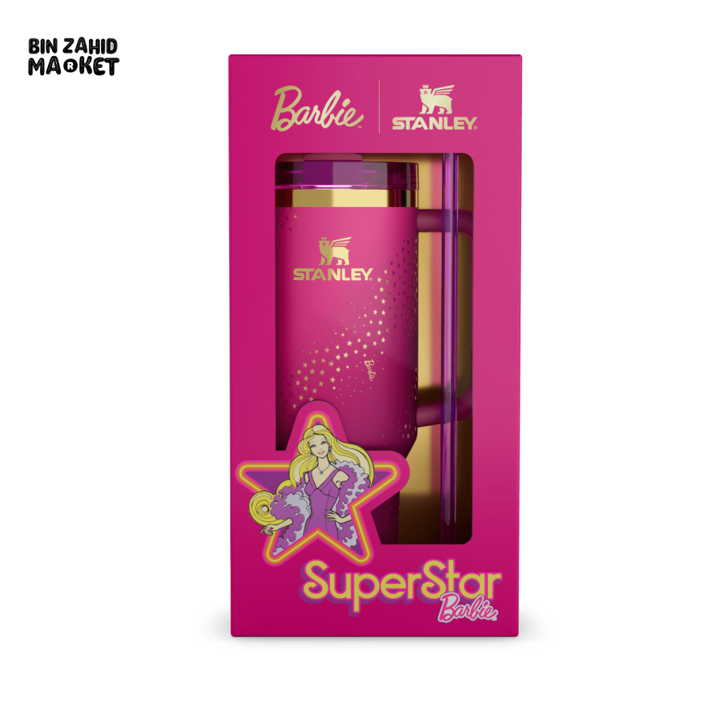THE BARBIE™ X STANLEY - ’70S SUPERSTAR QUENCHER 40 OZ