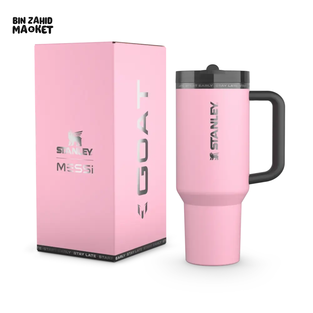 THE MESSI X STANLEY - NON SPILL QUENCHER PROTOUR FLIP STRAW TUMBLER 40OZ