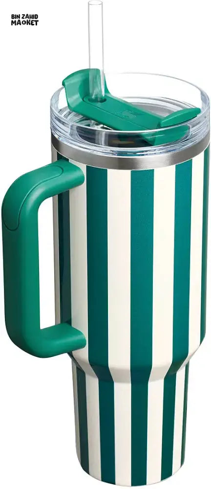 THE QUENCHER H2.0 FLOWSTATE™ TUMBLER 40OZ - EMERALD CABANA GLOSS