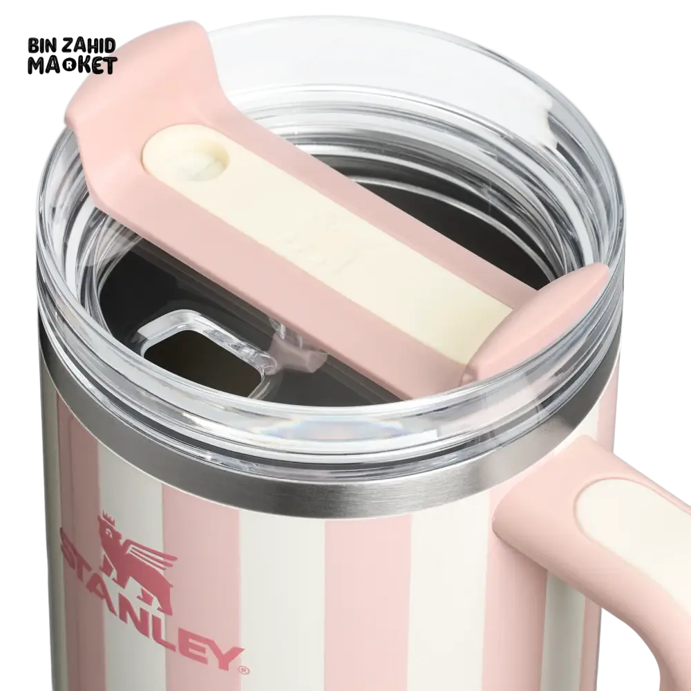 THE QUENCHER H2.0 FLOWSTATE™ TUMBLER 40OZ - PEACH WHIP CABANA FLOSS