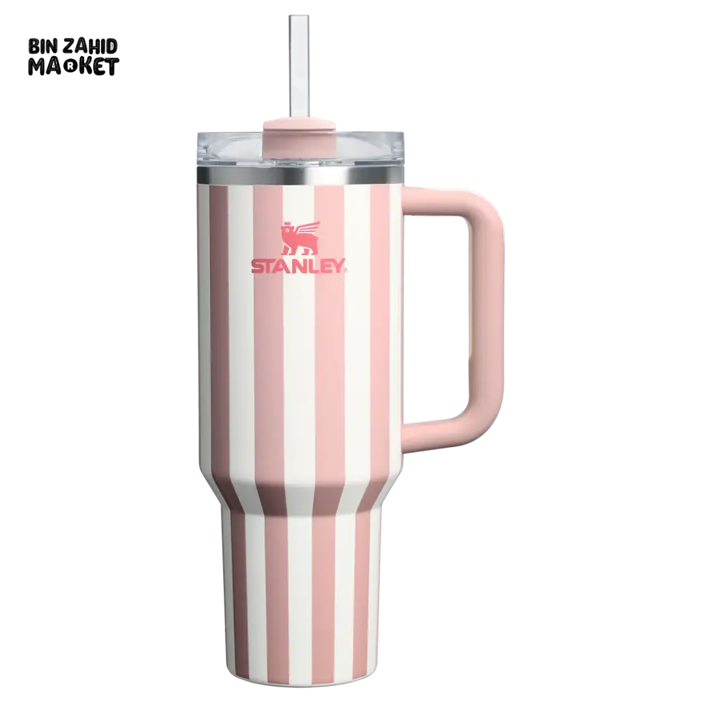 THE QUENCHER H2.0 FLOWSTATE™ TUMBLER 40OZ - PEACH WHIP CABANA FLOSS