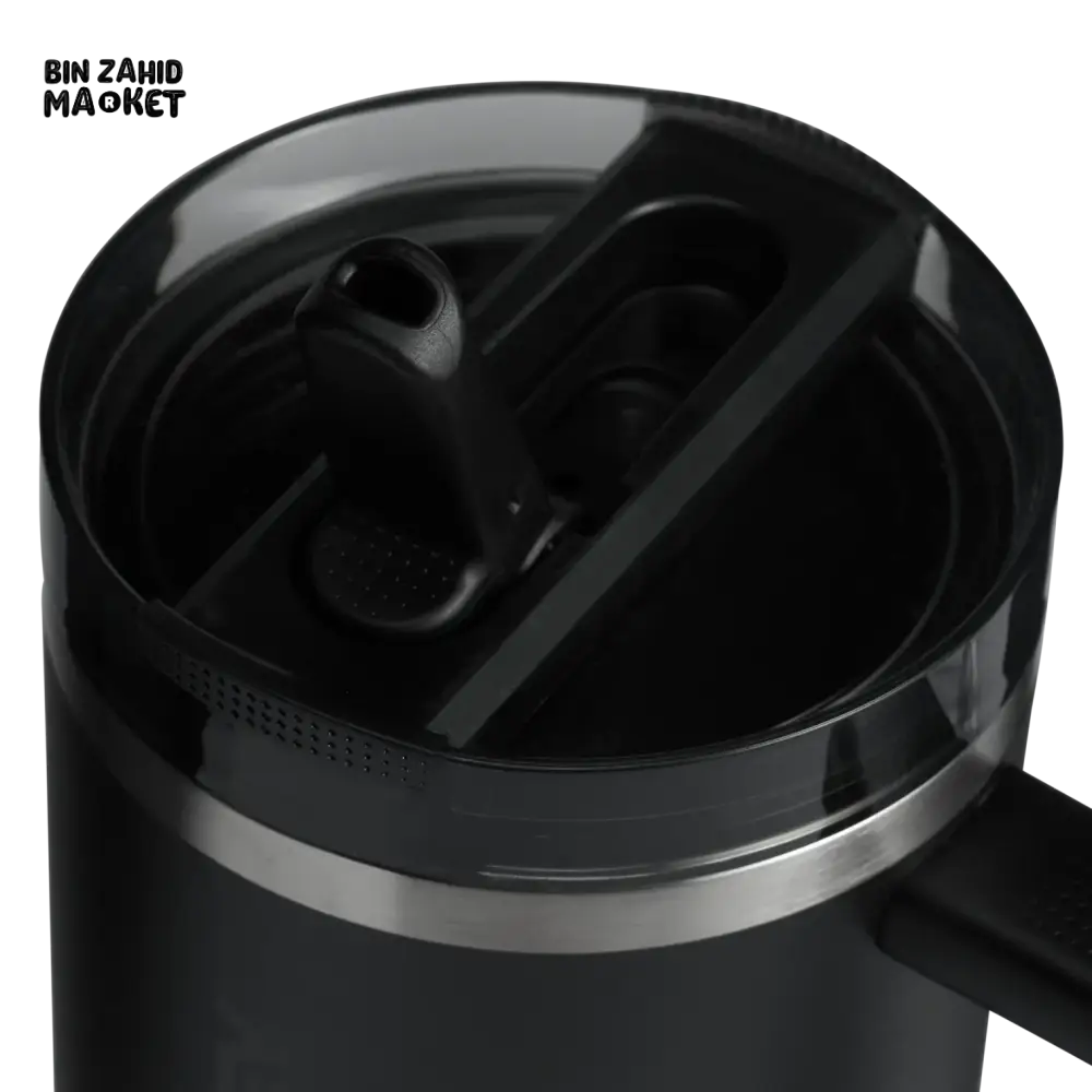 THE QUENCHER PROTOUR FLIP STRAW TUMBLER 40OZ - BLACK