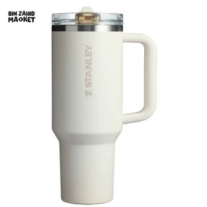 THE QUENCHER PROTOUR FLIP STRAW TUMBLER 40OZ - CREAM