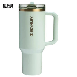 THE QUENCHER PROTOUR FLIP STRAW TUMBLER 40OZ - GILDED CELADON