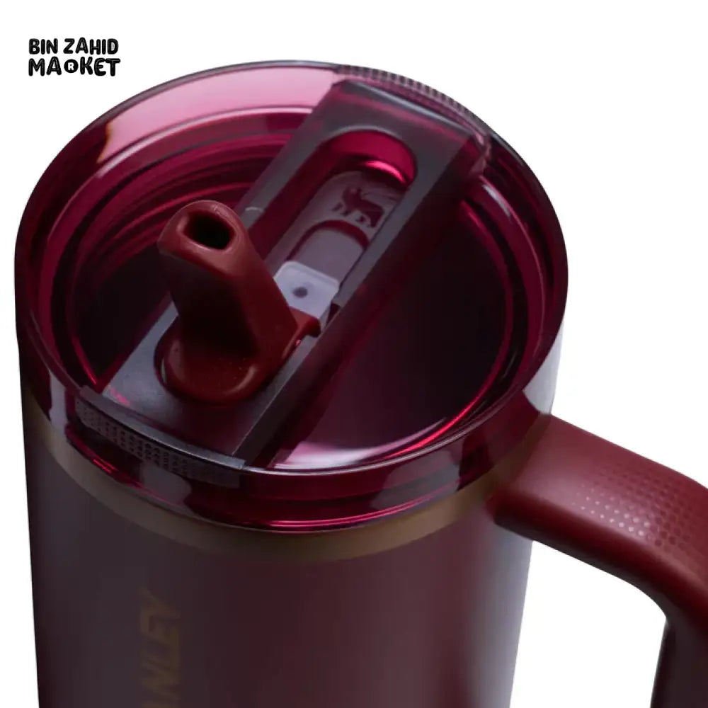 THE QUENCHER PROTOUR FLIP STRAW TUMBLER 40OZ - GILDED POMEGRANATE